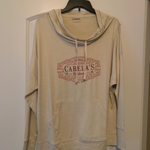 Cabela's Tops - Cabelas cowl neck hoodie